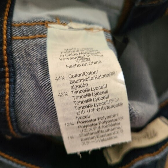 Madewell High Rise Skinny Jeans 24X28 Blue Medium Wash Denim‎ Pants - Picture 5 of 5